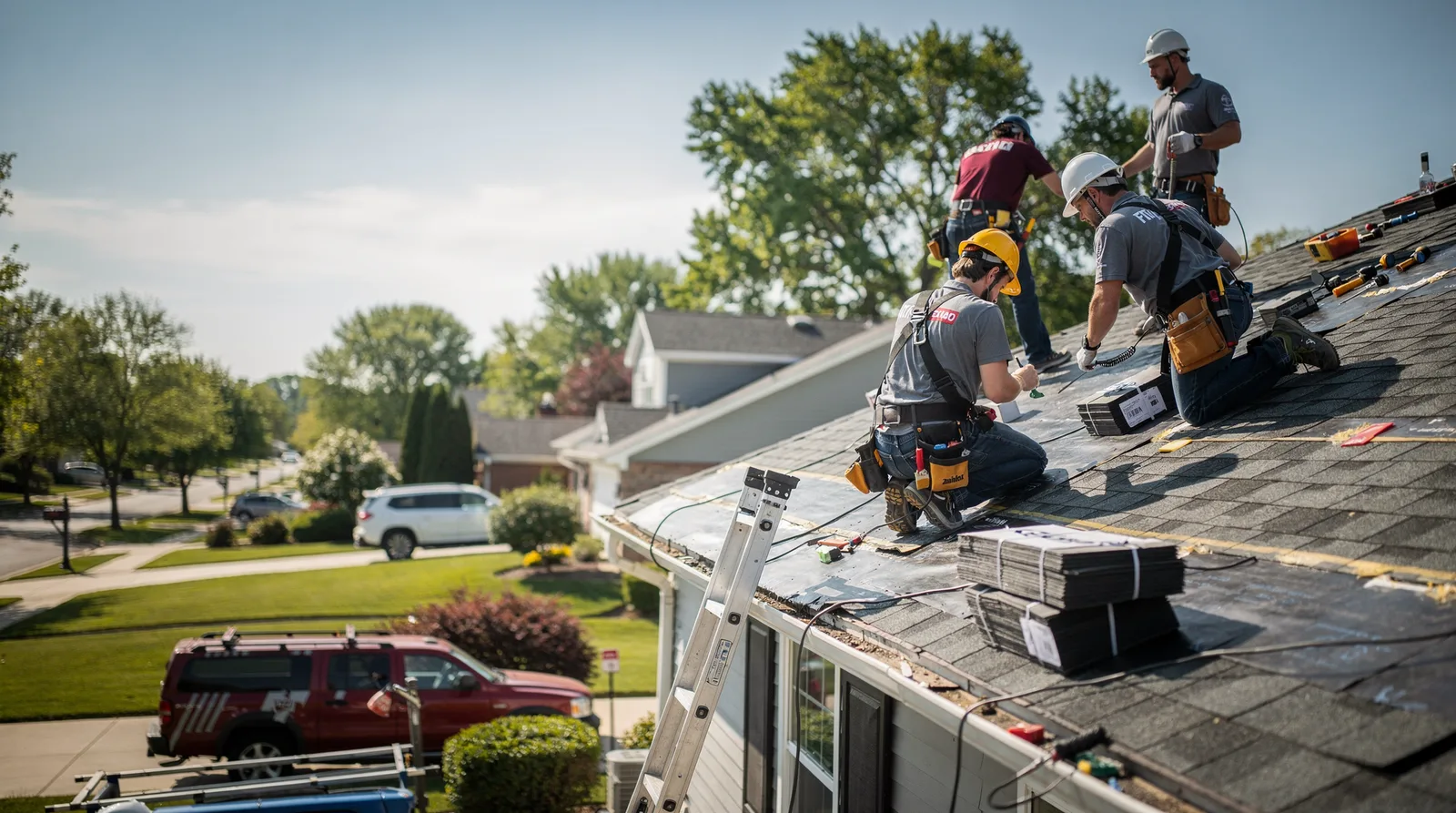 Roof Repair in Silvis, IL around you